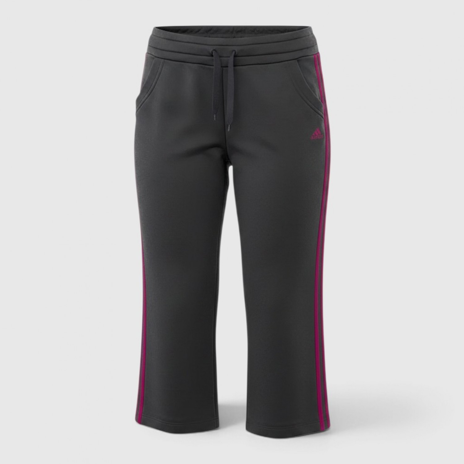 Γυναικείο Adidas 3-Stripes Παντελόνι Φόρμας – Μαύρο / Φούξια / Pre-Owned